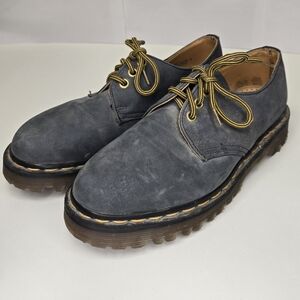 Dr. Martens Charcoal Leather Oxfords